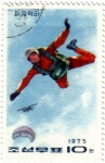 Stamps North Korea -  Paracaidista