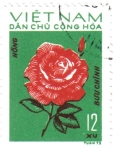 Stamps Vietnam -  Rosa Hóng