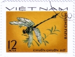 Stamps : Asia : Vietnam :  libélula