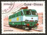 Stamps : Africa : Guinea_Bissau :  locomotora