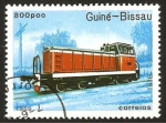 Stamps : Africa : Guinea_Bissau :  locomotora