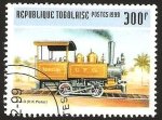 Sellos de Africa - Togo -  locomotora
