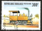 Sellos del Mundo : Africa : Togo : locomotora
