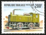 Sellos de Africa - Togo -  locomotora