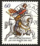Stamps Germany -  jan von werth, militar