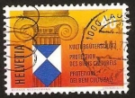 Stamps Switzerland -  proteccion de bienes culturales