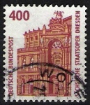 Stamps : Europe : Germany :  Edificios. Sächsische Staatsoer Dresden.