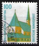 Stamps : Europe : Germany :  Edificios. Wallfahrtskapelle, Alltötting.