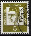 Stamps Germany -  Personajes. Albertus Mag.