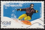 Sellos de Europa - Francia -  FRANCIA 2004 Michel 3845 Sello Deportes Snowboard usado
