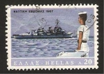 Sellos de Europa - Grecia -  buque de la armada