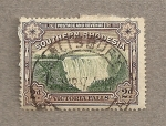 Stamps Africa - Zimbabwe -  Cataratas Victoria