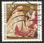 Stamps Germany -  navidad 92, el nacimiento de cristo