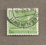 Stamps Germany -  Columnata en Kleistpark de Berlín