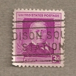 Stamps United States -  Samuel Gomper