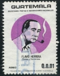 Stamps : America : Guatemala :  Flavio Herrera