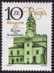 Stamps Poland -  POLONIA: Centro histórico de Cracovia