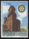 Sellos de Europa - San Marino -  SAN MARINO:  Centro histórico de San Marino y Monte Titano
