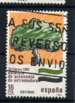 Stamps Spain -  Estatuto de autonomía de Extremadura
