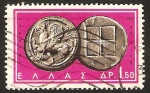 Stamps Greece -  788 - Moneda antigua, Griffon