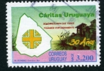 Stamps Uruguay -  Caritas Uruguaya