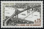 Stamps France -  FRANCIA: Burdeos, Puerto de la Luna.