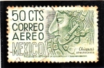 Stamps : America : Mexico :  Chiapas-Arqueologia