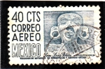 Stamps Mexico -  Arqueologia