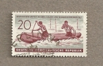 Stamps Germany -  Campeonatos mundiales de canoeing