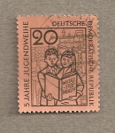 Stamps Germany -  5 Aniv de la Juventud sensible