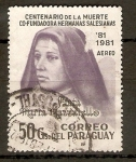 Stamps : America : Paraguay :  MARÍA  MAZZARELO