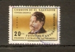 Stamps El Salvador -  FRANCISCO  ANTONIO  GAVIDIA