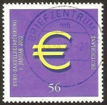 Sellos de Europa - Alemania -  1 de junio de 2002, puesta en circulacion de monedas y billetes en euros