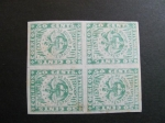 Stamps America - Colombia -  Bloque de cuatro, 50 centavos. 1868