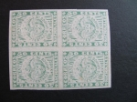 Sellos de America - Colombia -  Bloque de cuatro, 50 centavos. 1868