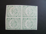 Stamps Colombia -  Bloque de cuatro, 50 centavos. 1868