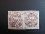 Stamps : America : Colombia :  Bloque de cuatro, 2c. 1870