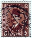 Stamps : Africa : Egypt :  Faruq I de Egipto
