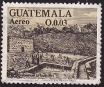 Stamps : America : Guatemala :  Beneficio de Café 1870