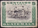 Sellos de America - Guatemala -  IV Campeonato Centroaméricano y del Caribe de Futbol