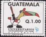 Stamps : America : Guatemala :  Juegos Universitarios 1990
