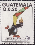 Stamps : America : Guatemala :  Juegos Universitarios 1990