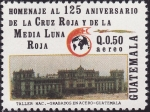 Sellos del Mundo : America : Guatemala : 125 Aniversario de la Cruz Roja y de la Media Luna Roja