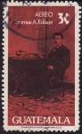 Stamps Guatemala -  Thomas A. Edison