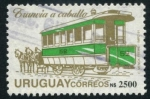 Stamps : America : Uruguay :  Tranvia a caballo