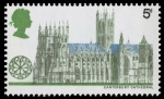Sellos del Mundo : Europa : Reino_Unido : REINO UNIDO: Catedral y abadía de San Agustín e Iglesia de San Martín de Canterbury