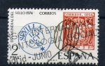Stamps Spain -  Día mundial del Sello- Fechador de Sevilla