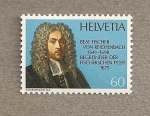 Stamps Switzerland -  Beat Fischer