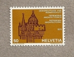 Stamps Switzerland -  Patrimonio arquitectónico