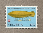 Stamps Switzerland -  Dirigible en Lucerna